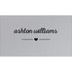 Single Heart Double Sided Shimmer Contact Cards Image 6 of 6